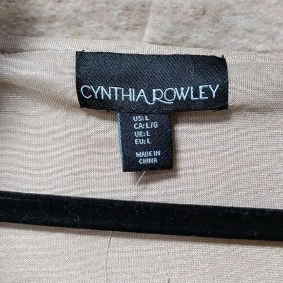 The NWT Cynthia Rowley Mohair Wool, Blend Oversized Sweater Dress in Size L - Picture 3 of 12